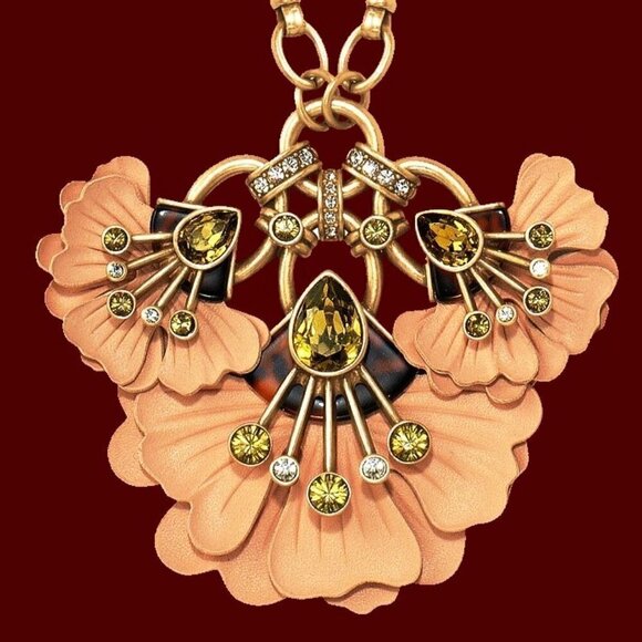 Stella and Dot Rory Statement Pendant Necklace - Picture 2 of 6